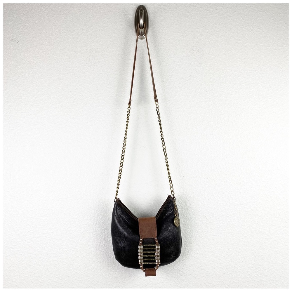 Leatherock Brown Leather‎ Mini Purse